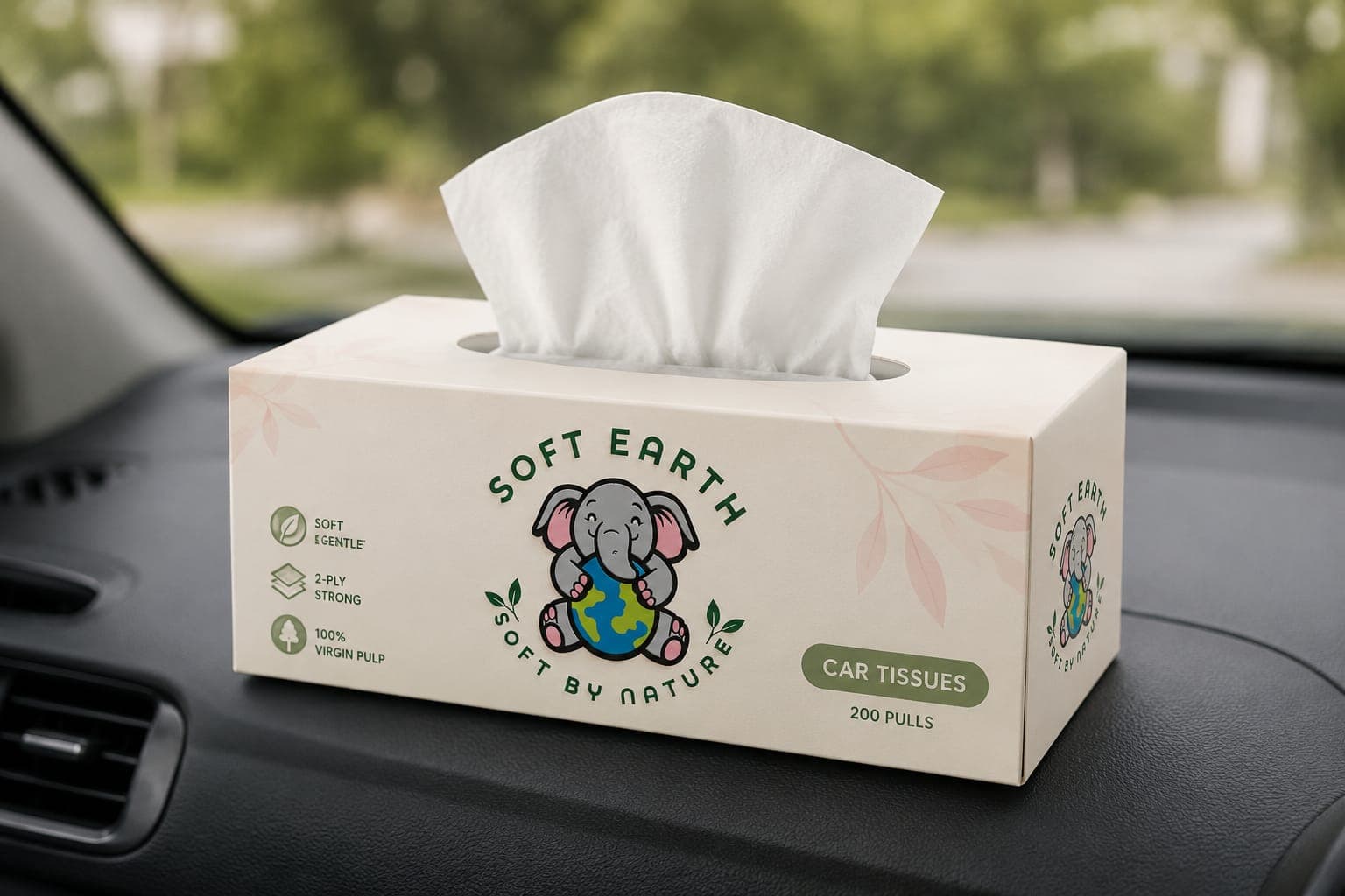 Car tissues box